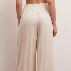Z supply Charmaine linen pants, color: flax